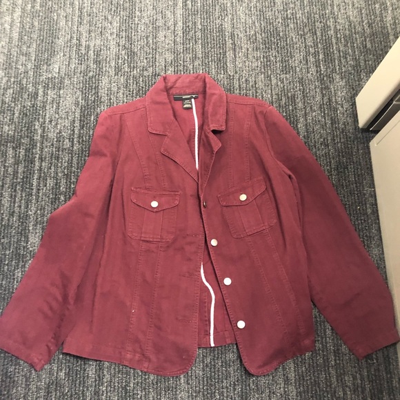 Lane Bryant Cotton jacket - Picture 1 of 3